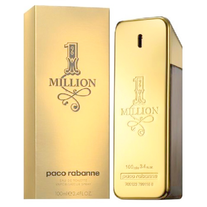 1 Million Cologne by Paco Rabanne 3.4oz Eau De Toilette Spray for men 1 Million Cologne by Paco Rabanne 3.4oz Eau De Toilette Spray for men